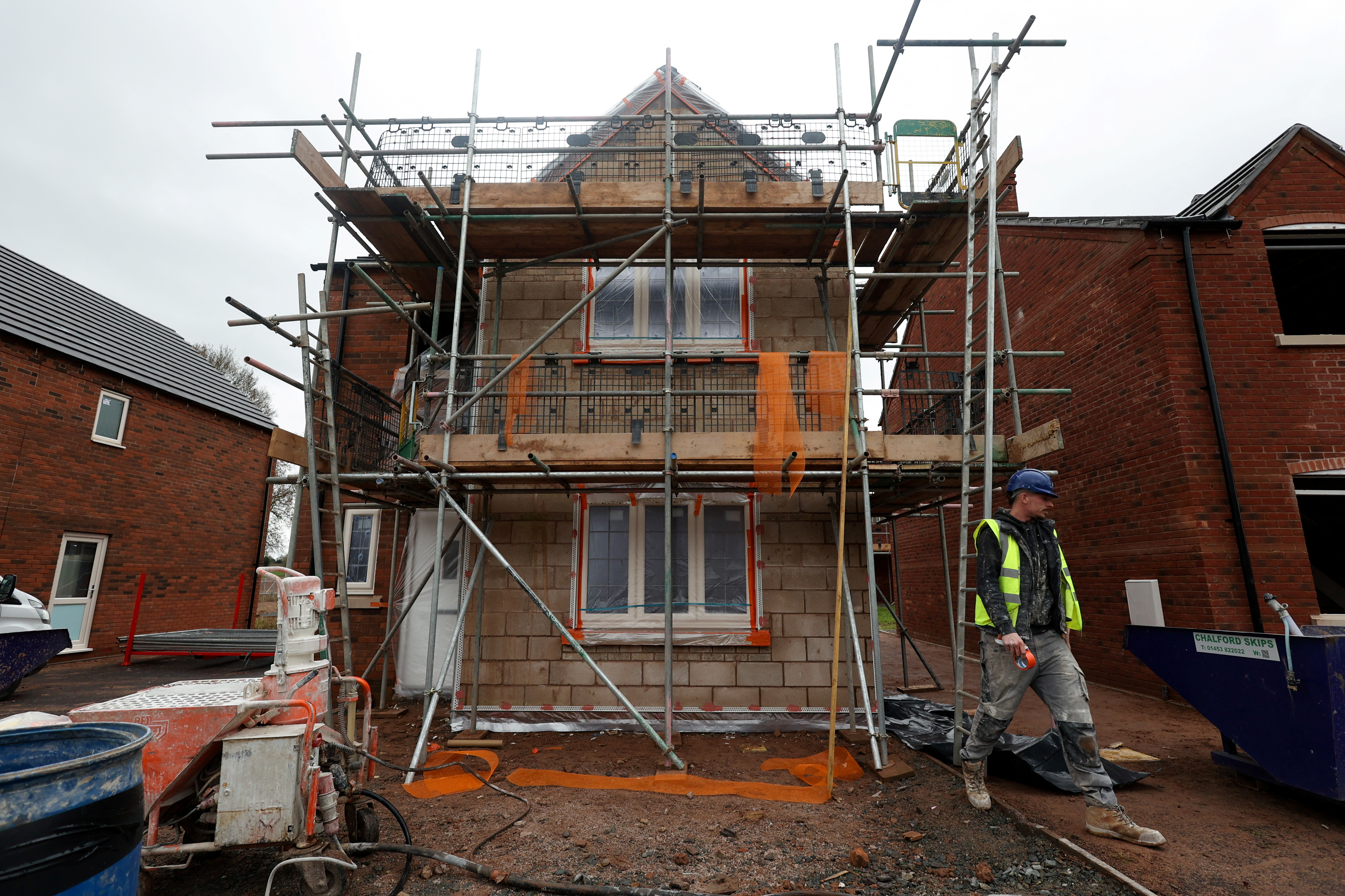 Residential building and construction work
