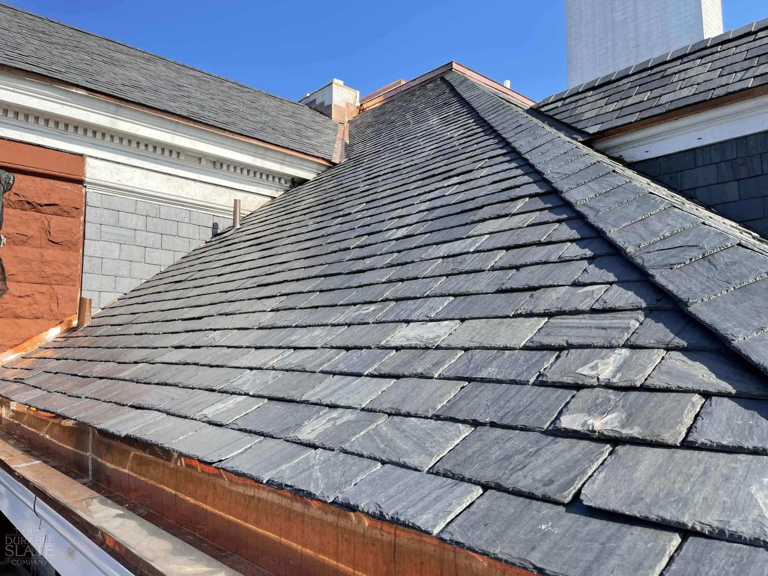 Professional residential roofing project